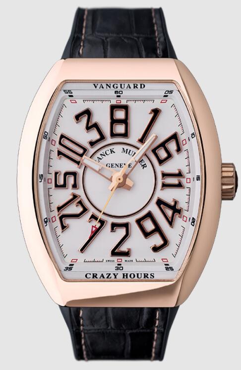 Buy Franck Muller Vanguard Crazy Hours Replica Watch for sale Cheap Price V45CH 5NNR